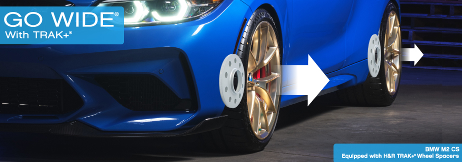 Go Wide® With TRAK+ Wheel Spacers